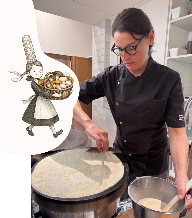 crepe et illusatration